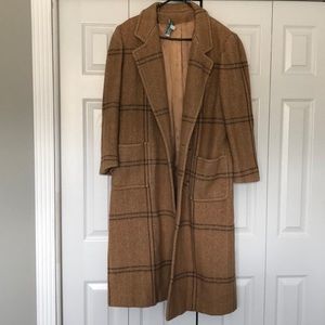 Tan Wool Coat